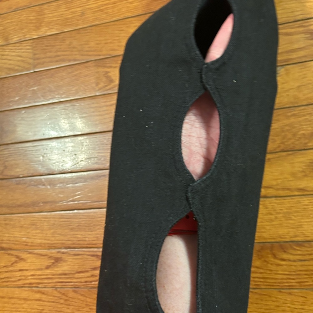 Zara Black Straight Leg Jeans - Picture 6 of 9